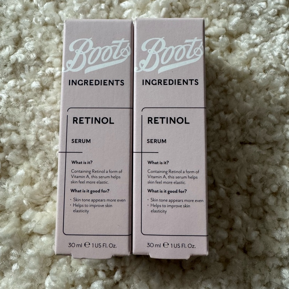 2 NIB Boots Retinol Serum‎